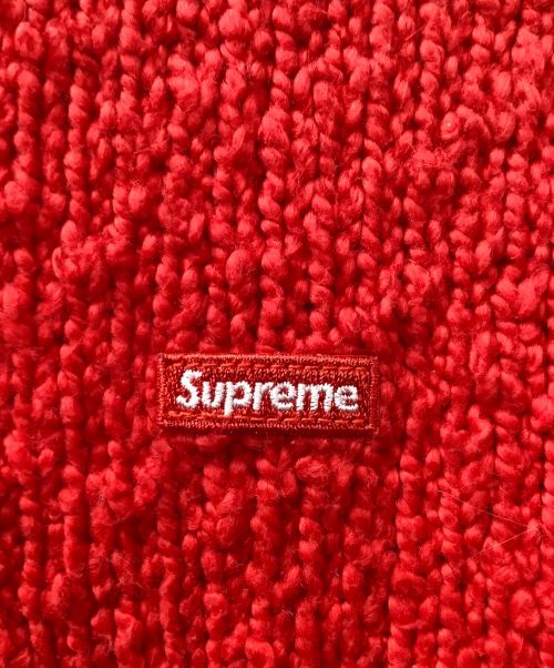 SUPREME（シュプリーム）SUPREME (シュプリーム) Melange Rib Knit Sweater レッド サイズ:Mの古着・服飾アイテム