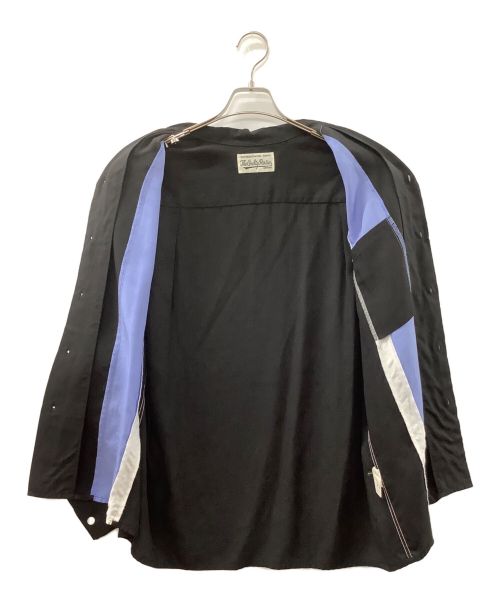 WACKO MARIA（ワコマリア）WACKO MARIA (ワコマリア) THREE-TONE 50'S SHIRT ブラック サイズ:Mの古着・服飾アイテム