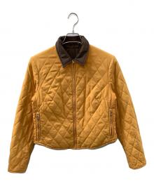 HERMES（エルメス）の古着「リバーシブルキルティングジャケット」｜ブラウン