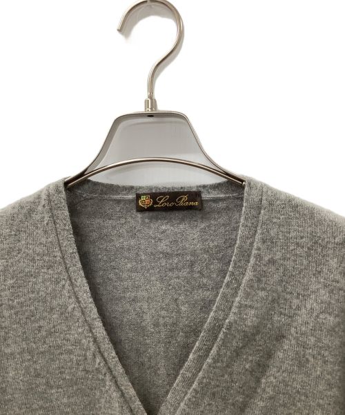 LORO PIANA（ロロピアーナ）LORO PIANA (ロロピアーナ) アンサンブルカシミヤニットカーディガン グレー サイズ:40の古着・服飾アイテム