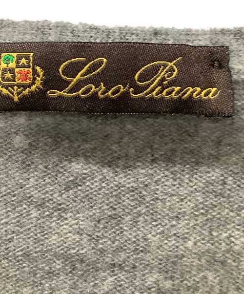LORO PIANA（ロロピアーナ）LORO PIANA (ロロピアーナ) アンサンブルカシミヤニットカーディガン グレー サイズ:40の古着・服飾アイテム