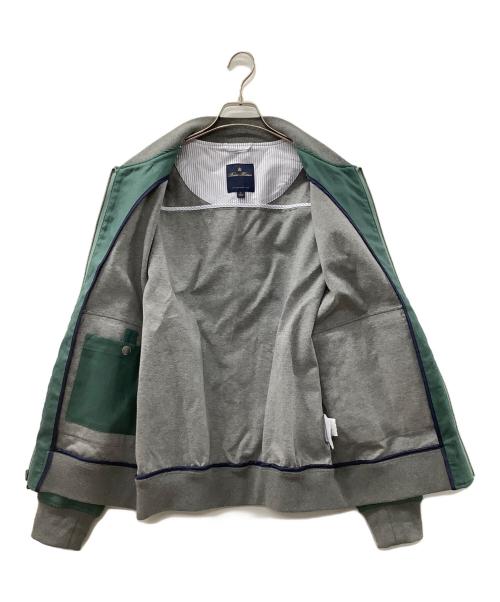 BROOKS BROTHERS（ブルックスブラザーズ）BROOKS BROTHERS (ブルックスブラザーズ) リネンボマージャケット グリーン サイズ:Lの古着・服飾アイテム