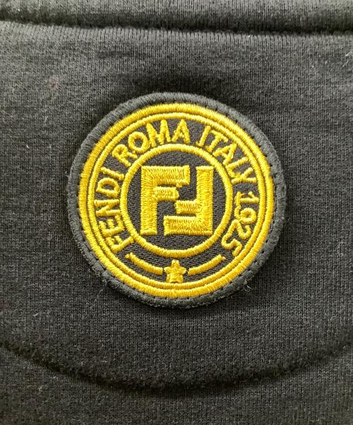 FENDI（フェンディ）FENDI (フェンディ) ロゴスウェット ブラック サイズ:Mの古着・服飾アイテム