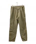 MARGARET HOWELLマーガレットハウエル）の古着「LINEN PLAINWEAVE」｜オリーブ