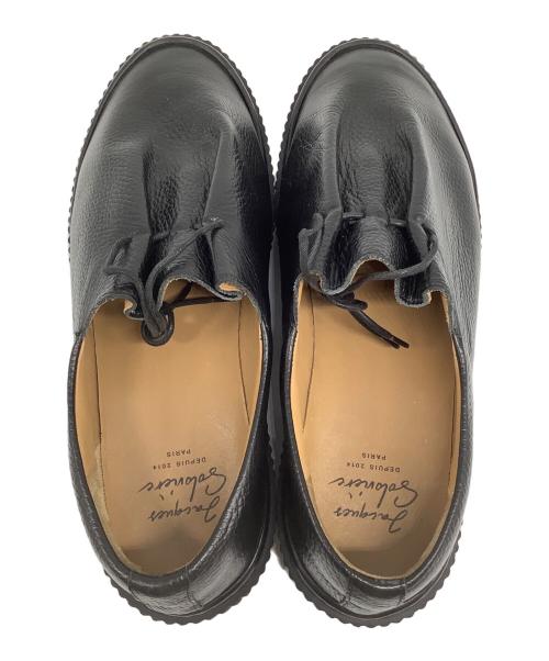 JACQUES SOLOVIERE（ジャック ソロヴィエール）JACQUES SOLOVIERE (ジャック ソロヴィエール) ドレスシューズ ブラック サイズ:431/2の古着・服飾アイテム