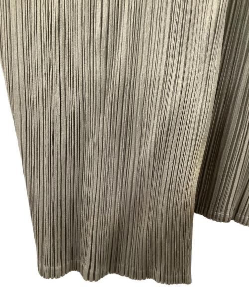 PLEATS PLEASE（プリーツプリーズ）PLEATS PLEASE (プリーツプリーズ) プリーツベスト グレー サイズ:3の古着・服飾アイテム