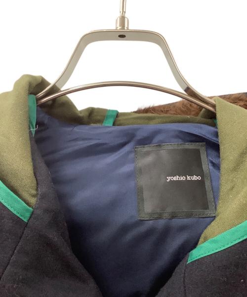yoshio kubo（ヨシオクボ）yoshio kubo (ヨシオクボ) ダッフルコート ネイビー サイズ:1の古着・服飾アイテム