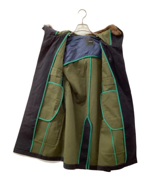 yoshio kubo（ヨシオクボ）yoshio kubo (ヨシオクボ) ダッフルコート ネイビー サイズ:1の古着・服飾アイテム