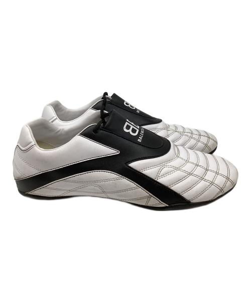 BALENCIAGA（バレンシアガ）BALENCIAGA (バレンシアガ) ZEN SNEAKER ホワイト×ブラック サイズ:EUR40の古着・服飾アイテム