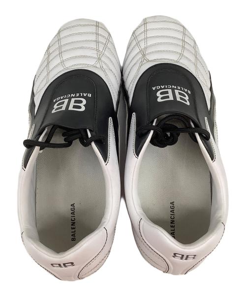 BALENCIAGA（バレンシアガ）BALENCIAGA (バレンシアガ) ZEN SNEAKER ホワイト×ブラック サイズ:EUR40の古着・服飾アイテム