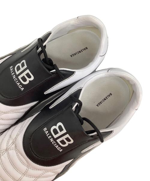 BALENCIAGA（バレンシアガ）BALENCIAGA (バレンシアガ) ZEN SNEAKER ホワイト×ブラック サイズ:EUR40の古着・服飾アイテム