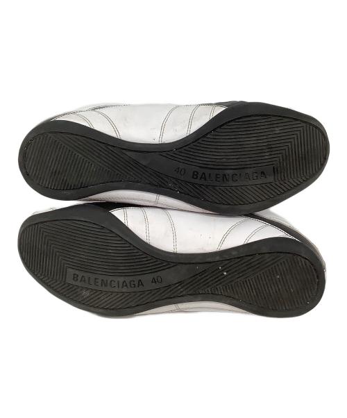 BALENCIAGA（バレンシアガ）BALENCIAGA (バレンシアガ) ZEN SNEAKER ホワイト×ブラック サイズ:EUR40の古着・服飾アイテム