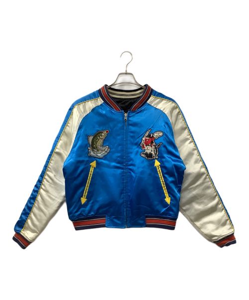 TED COMPANY（テッドカンパニー）TED COMPANY (テッドカンパニー) USA製 90's ブルー×ブラック サイズ:40の古着・服飾アイテム