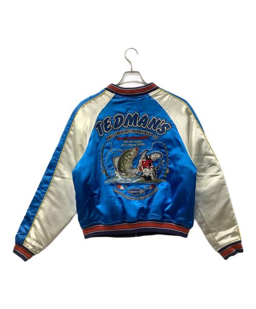 TED COMPANY（テッドカンパニー）TED COMPANY (テッドカンパニー) USA製 90's ブルー×ブラック サイズ:40の古着・服飾アイテム