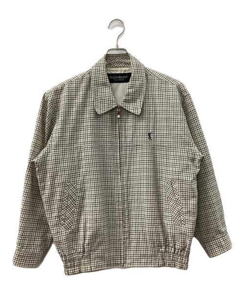 Yves Saint Laurent（イヴサンローラン）Yves Saint Laurent (イヴサンローラン) スイングトップ ベージュ サイズ:-の古着・服飾アイテム