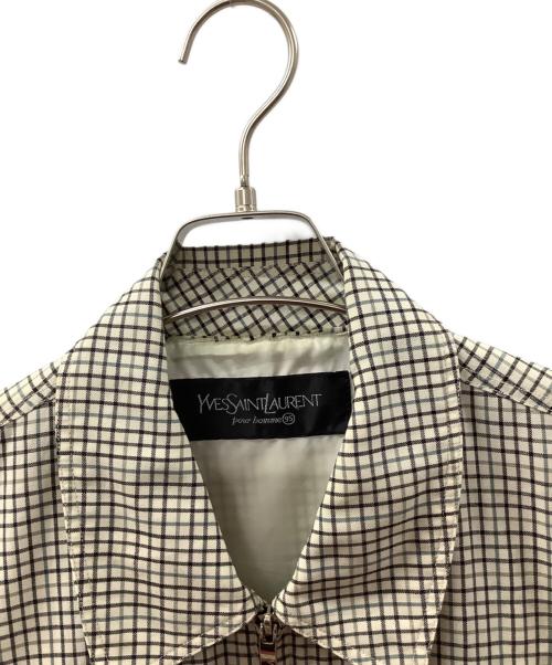 Yves Saint Laurent（イヴサンローラン）Yves Saint Laurent (イヴサンローラン) スイングトップ ベージュ サイズ:-の古着・服飾アイテム