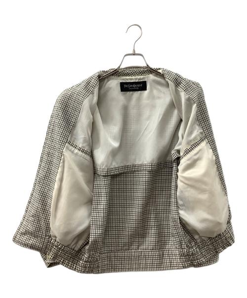 Yves Saint Laurent（イヴサンローラン）Yves Saint Laurent (イヴサンローラン) スイングトップ ベージュ サイズ:-の古着・服飾アイテム