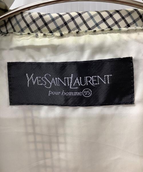 Yves Saint Laurent（イヴサンローラン）Yves Saint Laurent (イヴサンローラン) スイングトップ ベージュ サイズ:-の古着・服飾アイテム