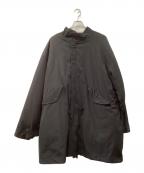 Adam et Ropeアダム エ ロペ）の古着「ライナー付スタンドカラーコート」｜ブラック