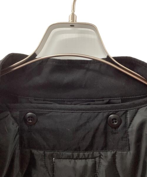 Adam et Rope（アダム エ ロペ）Adam et Rope (アダム エ ロペ) ライナー付スタンドカラーコート ブラック サイズ:Lの古着・服飾アイテム