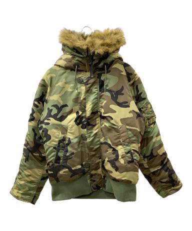 新品✨️オールド ステューシー 希少 N2B ファー パーカー フライトジャケット 中古・古着通販】ALPHA (アルファ) stussy (ステューシー) N-2B