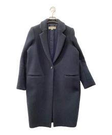 ENFOLD（エンフォルド）の古着「ウールチェスターコート」｜ネイビー