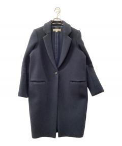 中古・古着通販】ENFOLD (エンフォルド) ウールソフトリバーノーカラー