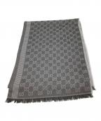 GUCCIグッチ）の古着「大判ストール」｜グレー