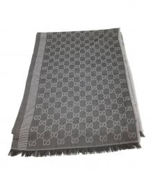 GUCCI（グッチ）の古着「大判ストール」｜グレー