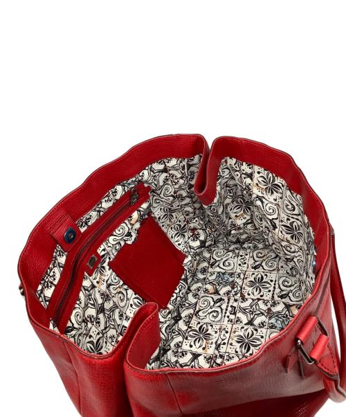 DOLCE & GABBANA（ドルチェ＆ガッバーナ）DOLCE & GABBANA (ドルチェ＆ガッバーナ) トートバッグ レッドの古着・服飾アイテム