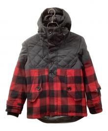 MONCLER（モンクレール）の古着「ALTIER GIUBBOTTO」｜レッド×ブラック