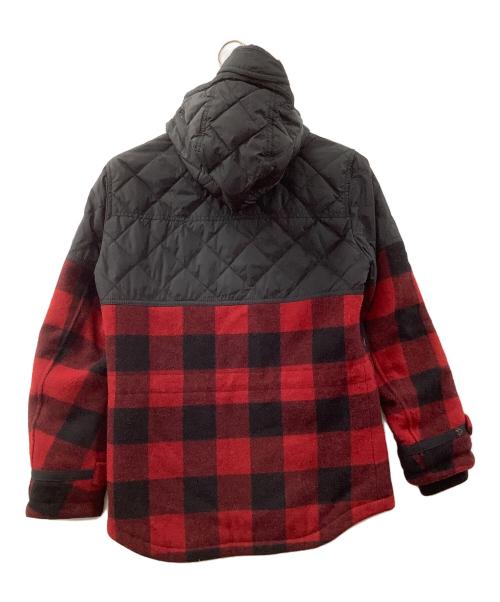 MONCLER（モンクレール）MONCLER (モンクレール) ALTIER GIUBBOTTO レッド×ブラックの古着・服飾アイテム