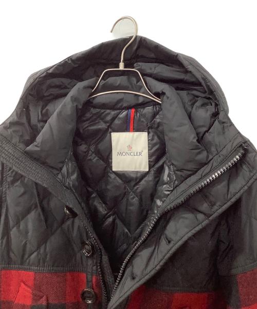 MONCLER（モンクレール）MONCLER (モンクレール) ALTIER GIUBBOTTO レッド×ブラックの古着・服飾アイテム
