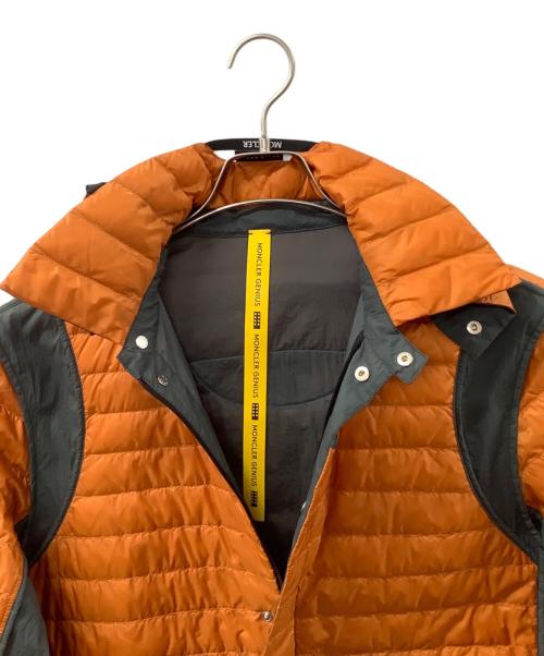 MONCLER（モンクレール）MONCLER (モンクレール) CHRYSEMYS オレンジ×グレー サイズ:2の古着・服飾アイテム