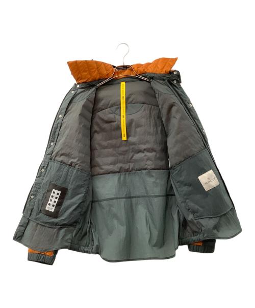 MONCLER（モンクレール）MONCLER (モンクレール) CHRYSEMYS オレンジ×グレー サイズ:2の古着・服飾アイテム