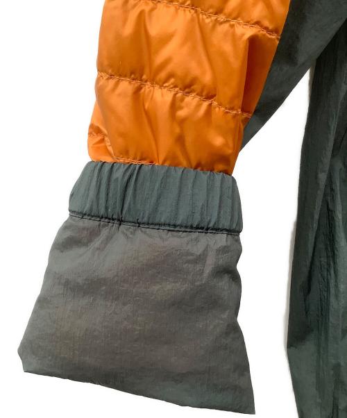 MONCLER（モンクレール）MONCLER (モンクレール) CHRYSEMYS オレンジ×グレー サイズ:2の古着・服飾アイテム