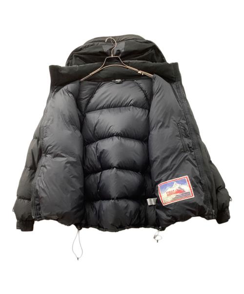 FIRST DOWN（ファーストダウン）FIRST DOWN (ファーストダウン) HOOD DETACHABLE DOWN JKT MICROFT ブラック サイズ:Lの古着・服飾アイテム