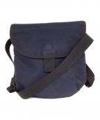 MARGARET HOWELL×PORTERマーガレットハウエル×ポーター）の古着「サコッシュポーチ」｜ネイビー