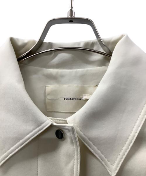 TODAYFUL（トゥデイフル）TODAYFUL (トゥデイフル) Waist Gather Jacket ベージュ サイズ:36の古着・服飾アイテム