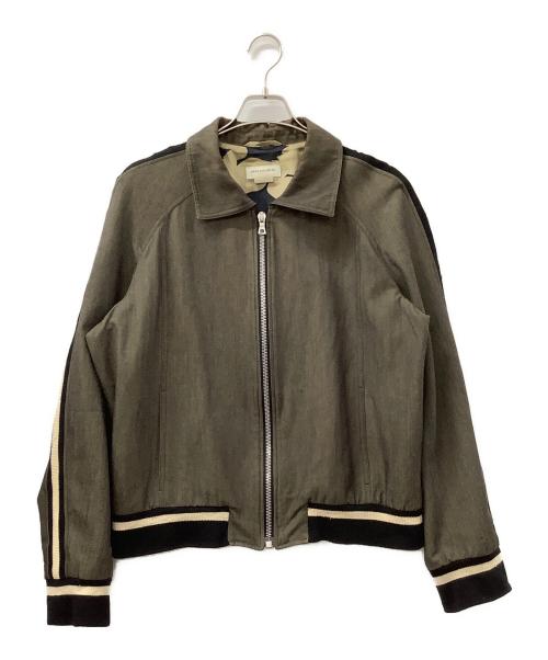 DRIES VAN NOTEN（ドリスヴァンノッテン）DRIES VAN NOTEN (ドリスヴァンノッテン) ジップアップジャケット ブラウン サイズ:-の古着・服飾アイテム