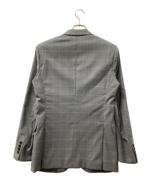 BLACK LABEL CRESTBRIDGE（ブラックレーベル クレストブリッジ）BLACK LABEL CRESTBRIDGE (ブラックレーベル クレストブリッジ) セットアップスーツ グレー サイズ:Lの古着・服飾アイテム