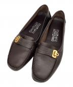 Salvatore Ferragamoサルヴァトーレ フェラガモ）の古着「ガンチーニ」｜ブラウン