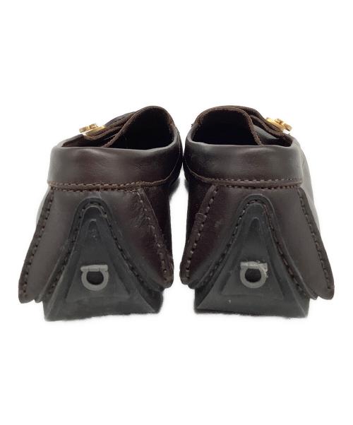 Salvatore Ferragamo（サルヴァトーレ フェラガモ）Salvatore Ferragamo (サルヴァトーレ フェラガモ) ガンチーニ ブラウン サイズ:24.5cmの古着・服飾アイテム