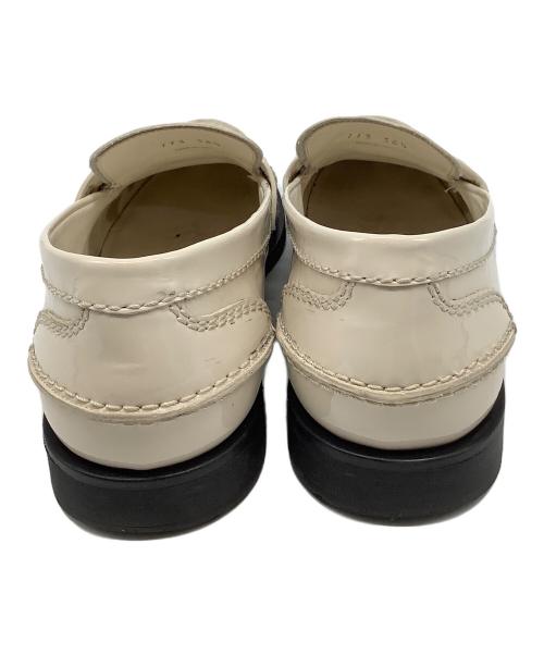 MIU MIU（ミュウミュウ）MIU MIU (ミュウミュウ) ペニーローファー ベージュ サイズ:361/2の古着・服飾アイテム