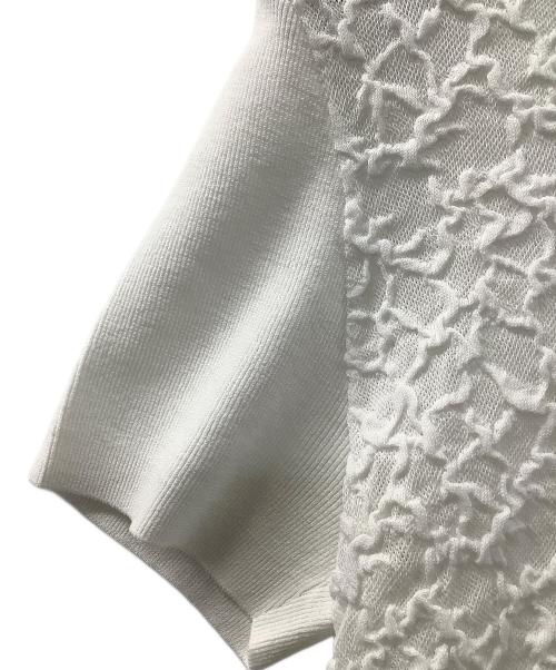 CHANEL（シャネル）CHANEL (シャネル) 15P絞りメッシュ ホワイト サイズ:40の古着・服飾アイテム