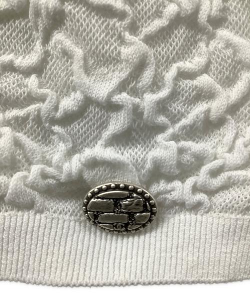 CHANEL（シャネル）CHANEL (シャネル) 15P絞りメッシュ ホワイト サイズ:40の古着・服飾アイテム