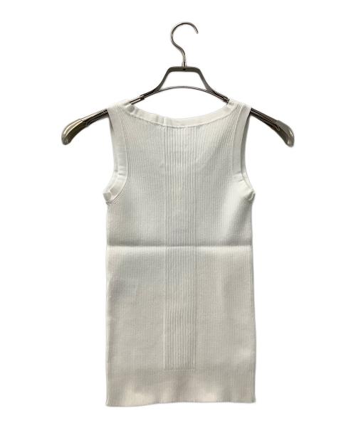 CHANEL（シャネル）CHANEL (シャネル) タンクトップ ホワイト サイズ:38の古着・服飾アイテム