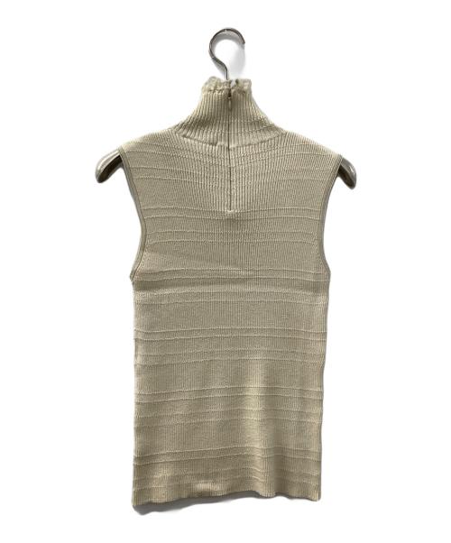 CHANEL（シャネル）CHANEL (シャネル) ラメニット ベージュ サイズ:38の古着・服飾アイテム