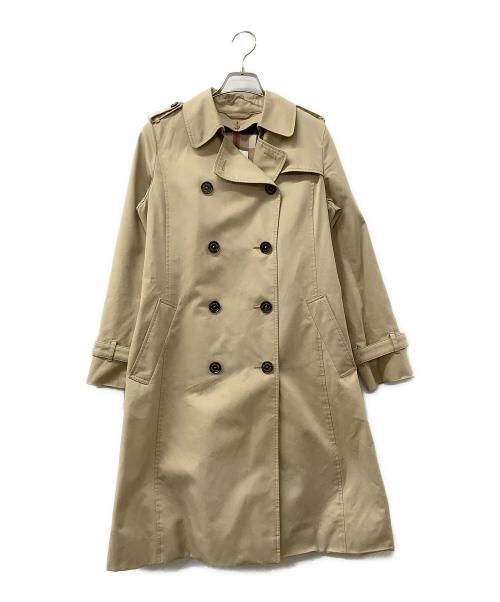 MACKINTOSH PHILOSOPHY（マッキントッシュ フィロソフィー）MACKINTOSH PHILOSOPHY (マッキントッシュ フィロソフィー) ライナーチェックコットンギャバジントレンチコート ベージュ サイズ:38の古着・服飾アイテム