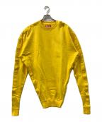 DIESELディーゼル）の古着「スウェットワンピース」｜イエロー